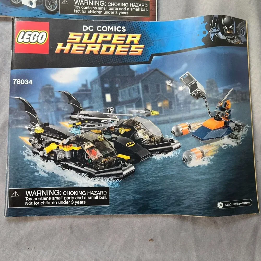 Lego Manuals Batman, DC Heros, Technic, Star Wars No Missing Pages